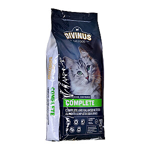 DIVINUS Cat Complete - sausā barība kaķiem - 20 kg