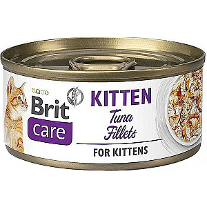 BRIT Care Kitten Tuna Filets - mitrā barība kaķiem - 70g