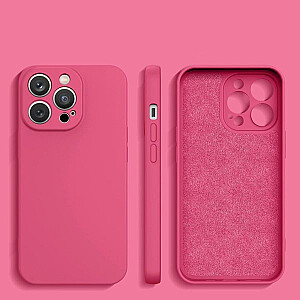 Fusion elegance fibre izturīgs silikona aizsargapvalks Samsung S918B Galaxy S23 Ultra 5G rozā