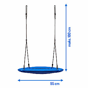 Ligzdas šūpoles SWINGO XXL 95 cm