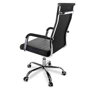 Biroja krēsls moderna dizaina Co atzveltnes krēsls Boston melns