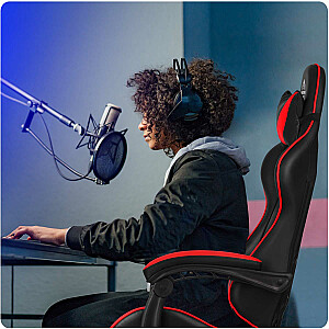 Офисное кресло для игрока Sofotel Cerber черно-красное