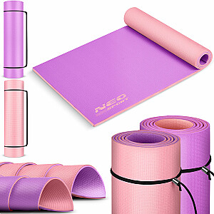 Коврик для упражнений 173 x 61 x 0,6 см Neo-Sport - 19203 фиолетово-розовый