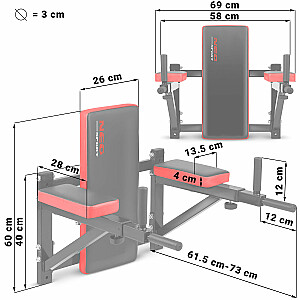 Sienas iegremdēšanas stienis NS-320