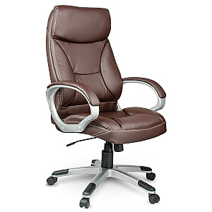 Кожаное офисное кресло Sofotel EG-223 коричневое