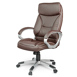 Кожаное офисное кресло Sofotel EG-223 коричневое