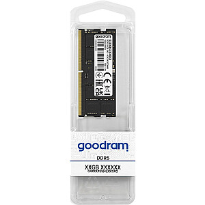 GOODRAM SO-DIMM DDR5 16 ГБ 4800 МГц CL40 2048x8