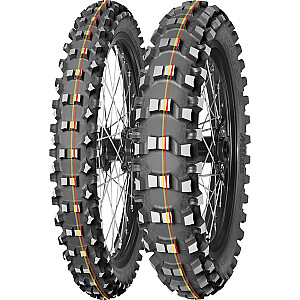 Мото шины 110/90-19 Mitas TERRA FORCE- MX SM 62M TT CROSS MID SOFT Задний МЯГКИЙ ДО СРЕДНЕГО красный Mitas