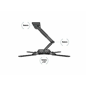 Multibrackets MB-0839 TV sienas grozāmais kronšteins televizoriem līdz 55" / 20kg