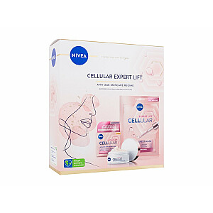 Komplekts Cellular Expert Lift (Day Cream, W, 50 ml, Set) Cellular Expert Lift Day Cream 50 ml + Cellular Expert Lift Sheet 1 pc