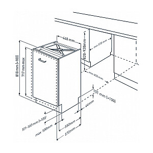 Посудомоечная машина BEKO BDIS38040A