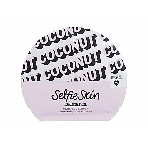 Kokosriekstu eļļa Selfie Skin Sheet Mask 1gab