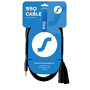 SSQ MIXLR3 — stereo domkrats 3,5 mm — 2x XLR vīriņš