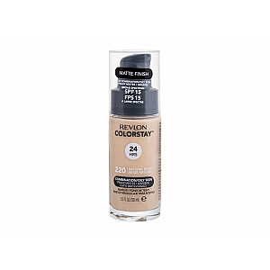 Colorstay 220 Natural Beige kombinētai taukainai ādai 30ml