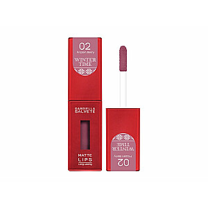 Matte Lips Winter Time 02 Frozen Berry 4,5мл