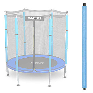 Верхняя стойка для батута с внешней сеткой 4,5 фута синяя Neo-Sport