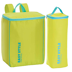 Комплект термосумок (рюкзак+сумка для бутылки) Easy Style в ассортименте, желтый/синий/розовый