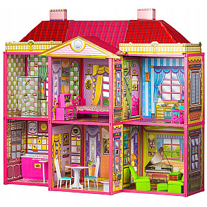 Кукольный домик Вилла + мебель