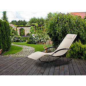 Dārza sauļošanās krēsls