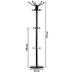 Marmora statīvs drēbju lietussargu pakaramiem