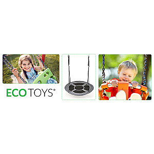 Садовые качели гнездо аиста 100см Ecotoys