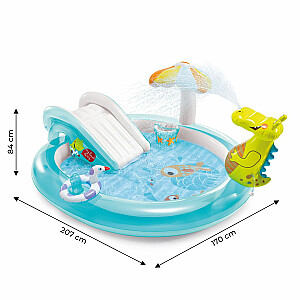 горка для бассейна водная игровая площадка детский бассейн Intex