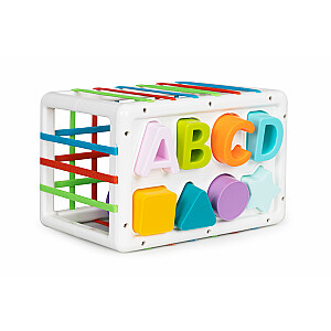 Сортировщик кубиков для детей 14 блоков +18м