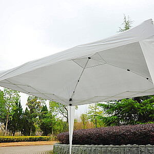Садовый павильон коммерческий автоматический с белой крышей 3х3м