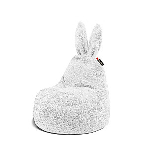 Qubo™ Baby Rabbit Snowdrop FLUFFY FIT пуф кресло-мешок