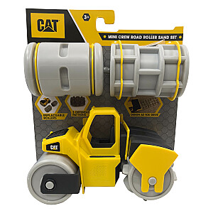 Набор игрушек для песка CAT Mini Crew Road Roller, 83375