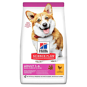 HILL'S Science Plan Adult Small & Mini - sausā suņu barība - 6 kg
