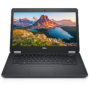 Ноутбук DELL E5470 14 1920x1080 i5-6200U 8GB 128SSD M.2 NVME WIN10Pro WEBCAM RENEW