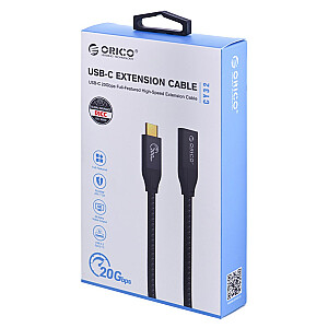 ORICO EXTENDER USB USB-C 3.2 20GBPS, PD, 1M