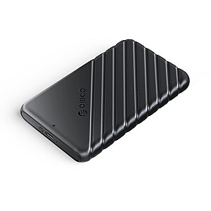 КОРПУС ORICO HDD/SSD 2,5" USB-C 3.1 6GBPS, ЧЕРНЫЙ