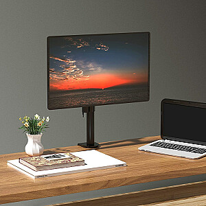 Tehniski 13-30 collu īsas rokas galda monitora statīvs ICA-LCD 500BK
