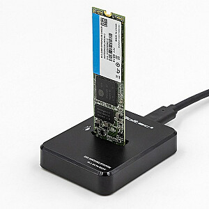 Qoltec 50314 Док-станция SSD M.2 SATA | НГФФ | USB 3.1