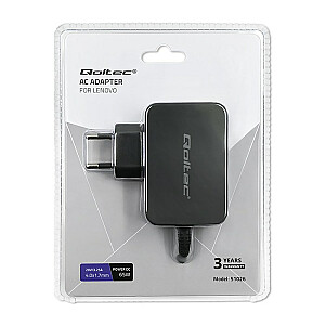 Qoltec  QOLTEC 51026 Power adapter for Lenovo