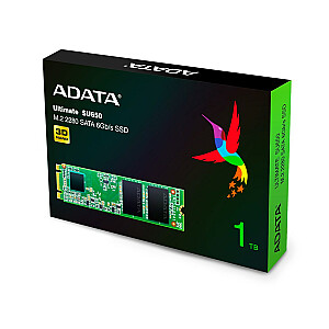 ADATA Ultimate SU650 M.2 1000 ГБ Serial ATA III 3D NAND