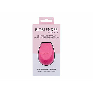 Спонж для макияжа с розовой водой Bioblender 1 шт.