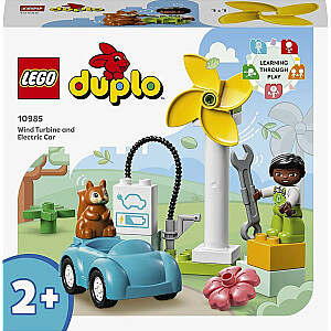 Ветряная турбина и электромобиль LEGO (10985)
