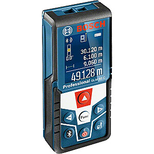 Bosch GLM 50 C Professional lāzera distances mērītājs Melns, Zils 50 m