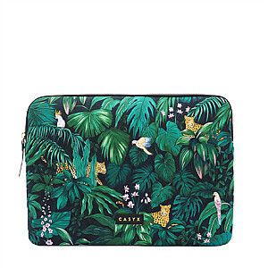 Casyx for MacBook SLVS-000020 Fits up to size 13 ”/14 ", Sleeve, Deep Jungle, Waterproof