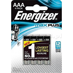 Energizer Max Plus AAA vienreizējās lietošanas sārma akumulators
