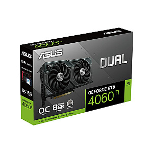 ASUS Dual-RTX4060TI-O8G NVIDIA GeForce RTX4060Ti 8 ГБ GDDR6