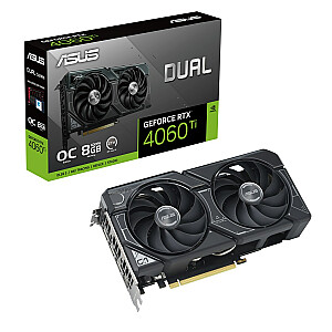 ASUS Dual-RTX4060TI-O8G NVIDIA GeForce RTX4060Ti 8 ГБ GDDR6