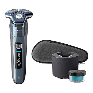 Philips Series 5000 wet and dry electric shaver S7882/55, SkinIQ, Nano SkinGlide coating, SteelPrecision blades, 360-D flexible heads, Motion control sensor