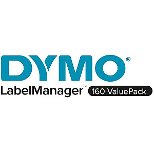 Etiķešu printeris DYMO LabelManager LM160 Termiskā pārnese bezvadu D1 QWERTY +3xS0720530