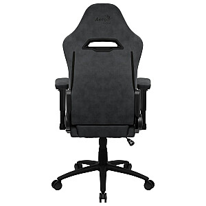 Aerocool ROYALSLATEGR Premium Ergonomisks spēļu krēsls Kāju balsti Aerosuede Technology Grey