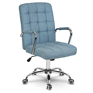 Benton zila auduma biroja krēsls