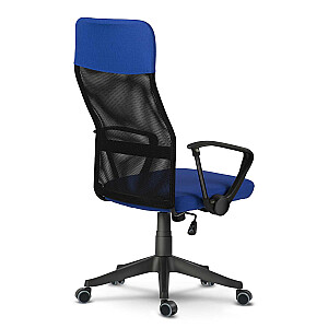 Сине-черное офисное кресло Sidney из микросетки